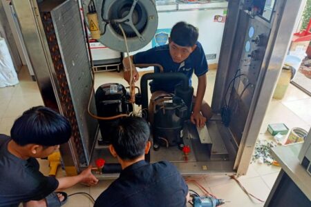 bảo trì - sửa chữa máy lạnh công nghiệp